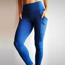 Load image into Gallery viewer, Legy Gym™ - Lightweight &amp; Comfortable Legging with Pocket (Blue) 2018